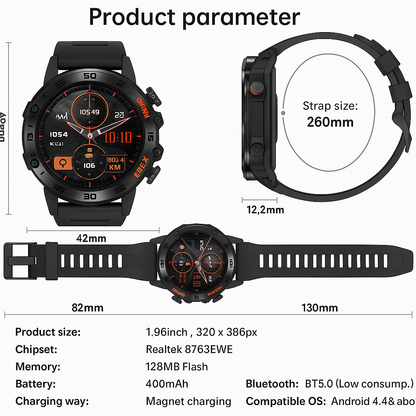 SERA™ Indestructible Smart Watch